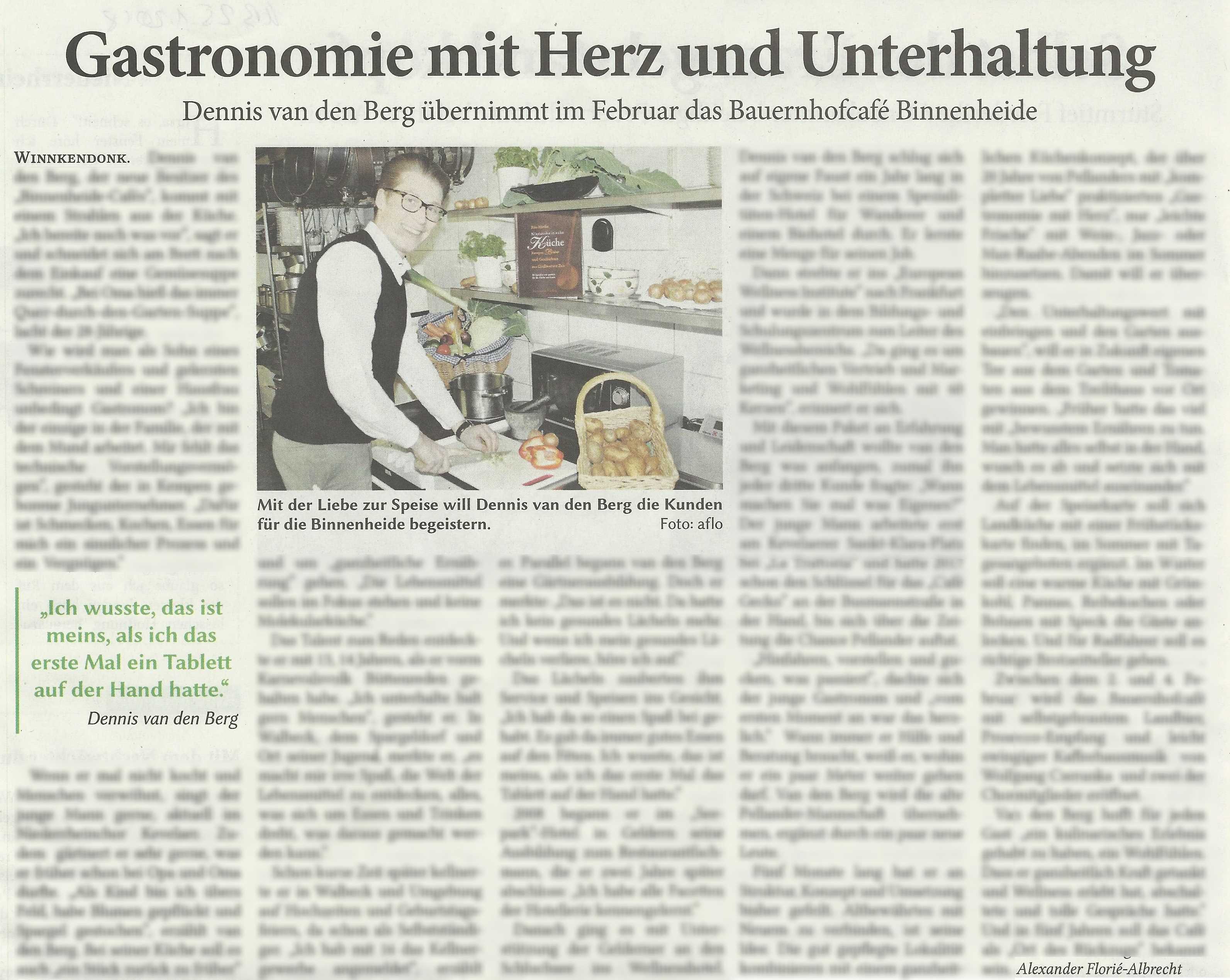 Gastronomie mit Herz und Unterhaltung